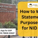 How to Write a Statement of Purpose (SOP) for NID 2026