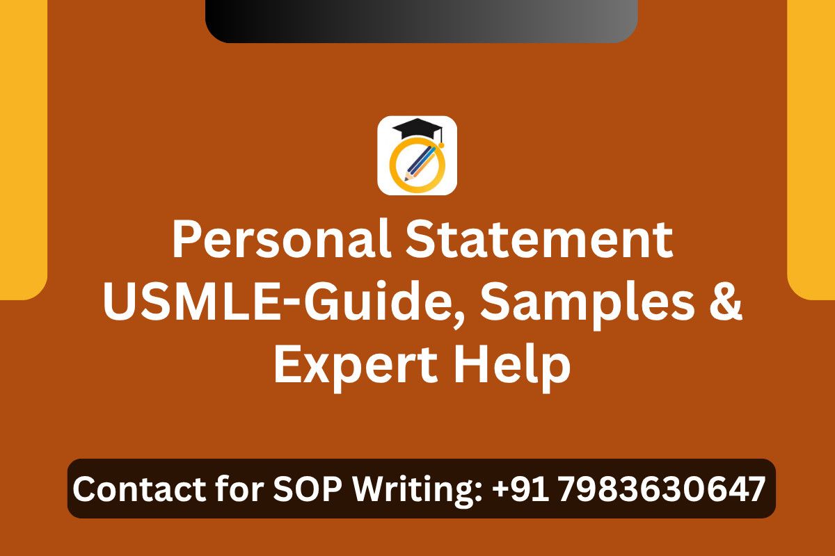 Personal Statement USMLE – Guide, Samples & Expert Help