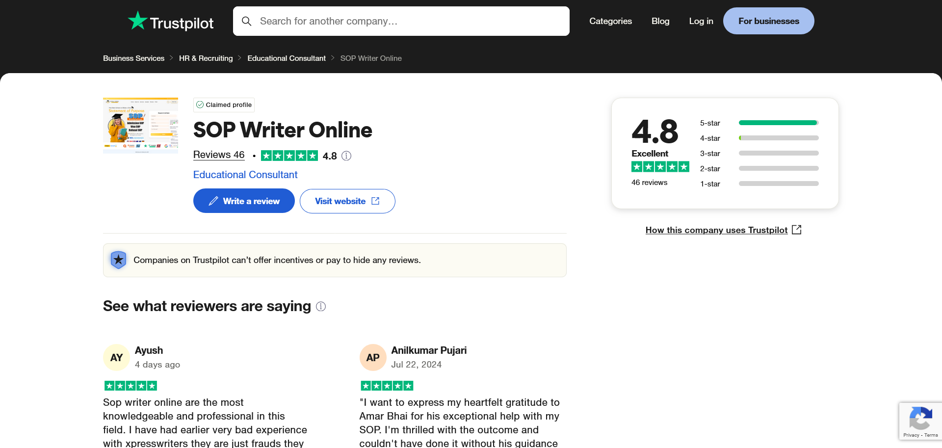 Screenshot-2025-06-18-at-16-13-13-SOP-Writer-Online-Reviews-Read-Customer-Service-Reviews-of-sopwriteronline.com_ SOP for University of New Orleans | SOP for USA Sample