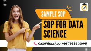 SOP for Data Science | Sample SOP for MS in Data Science