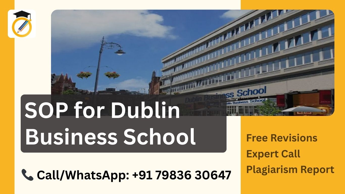SOP for Dublin Business School – Sample SOP for Ireland