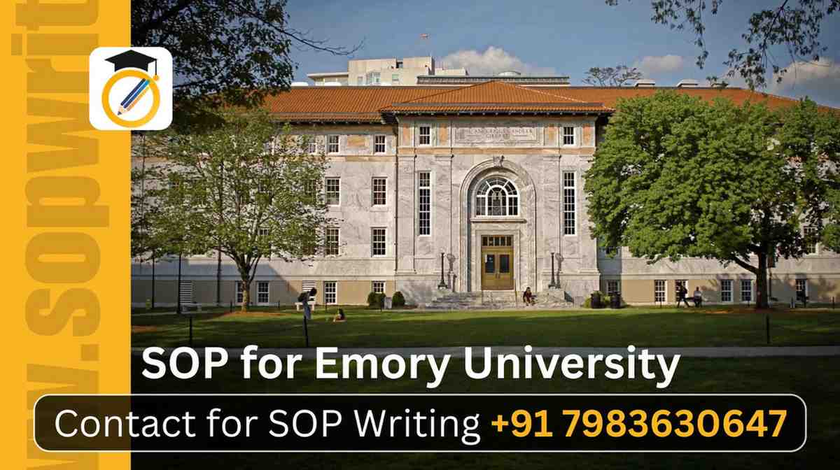 SOP for Emory University and Personal Statement Guide for Applicants SOP for Emory University and Personal Statement Guide for Applicants