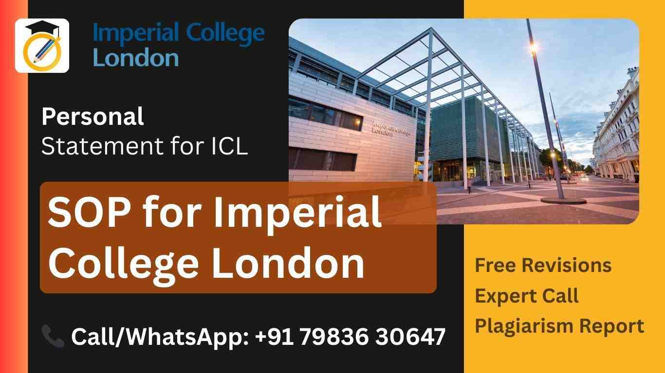 SOP for Imperial College London – Personal Statement Sample SOP for Imperial College London – Personal Statement Sample