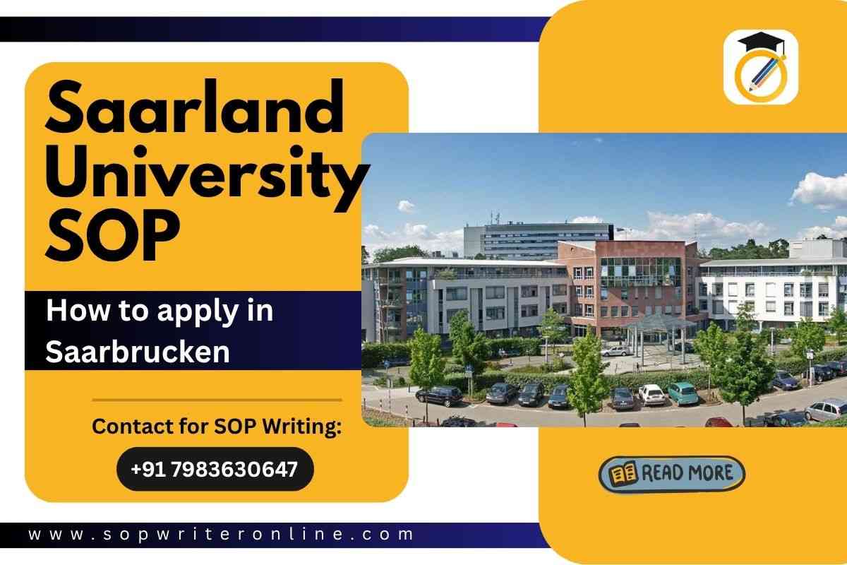 Saarland University SOP | How to apply in Saarbrucken Saarland University SOP | How to apply in Saarbrucken