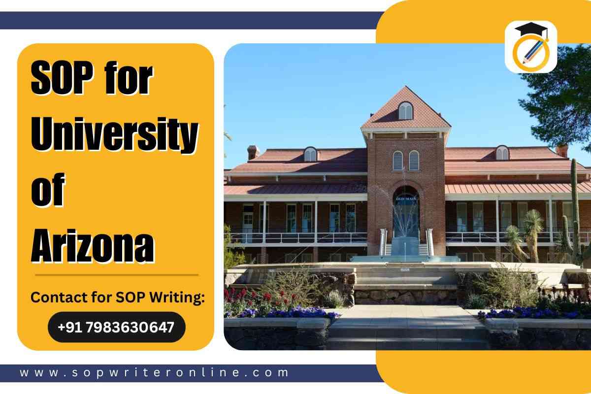 SOP for University of Arizona | Sample SOP SOP for University of Arizona | Sample SOP