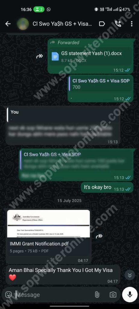 GS-SOP-Review-461x1024 Genuine Student Requirement Writing | GS SOP for Australia