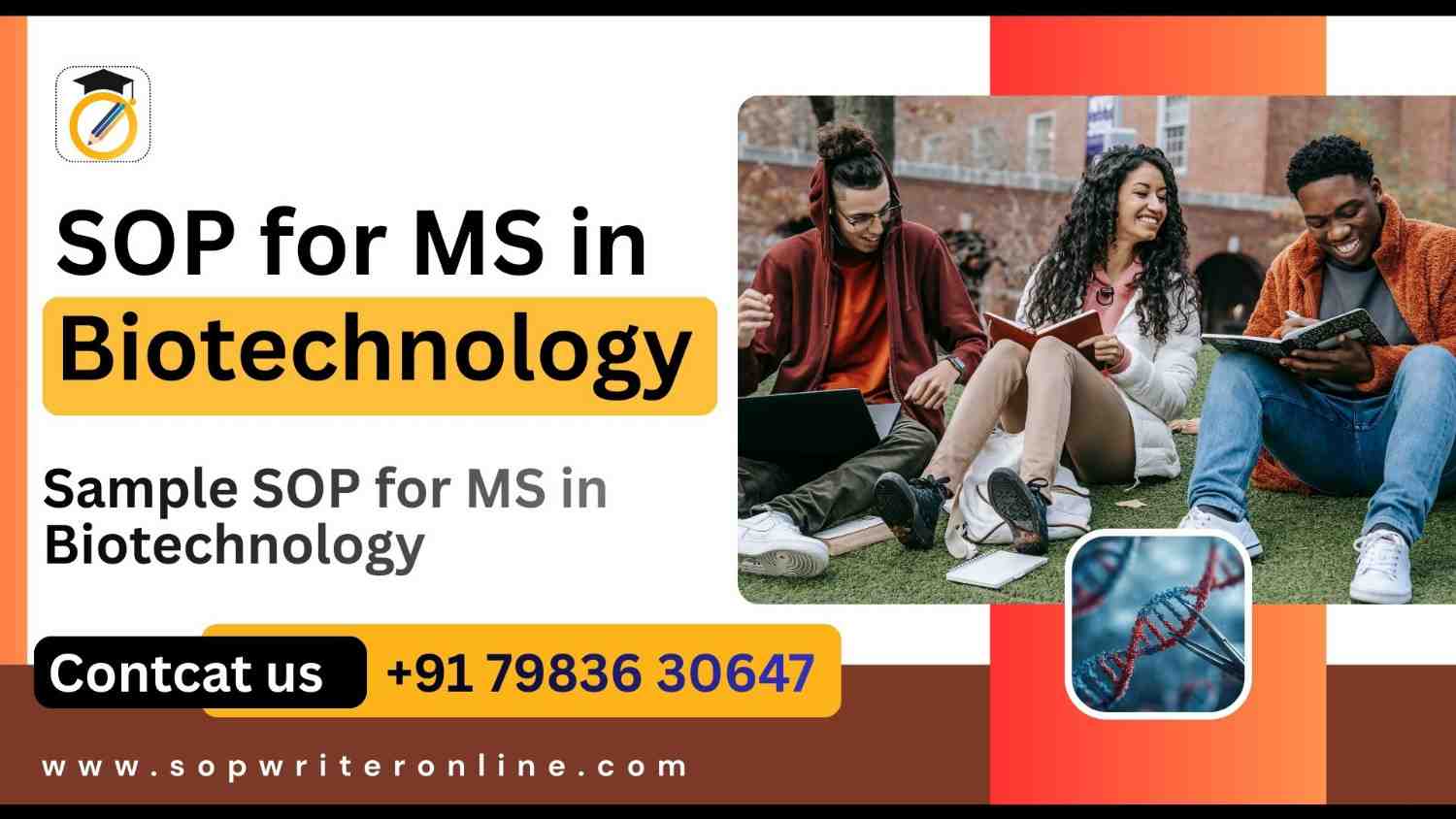 SOP for MS in Biotechnology | Best SOP for UK, USA, Germany & Australia