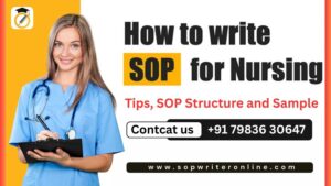 SOP for Nursing | CRNA SOP | Sample SOP for Nursing