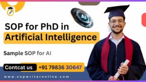 SOP for PhD Artificial Intelligence – Sample SOP