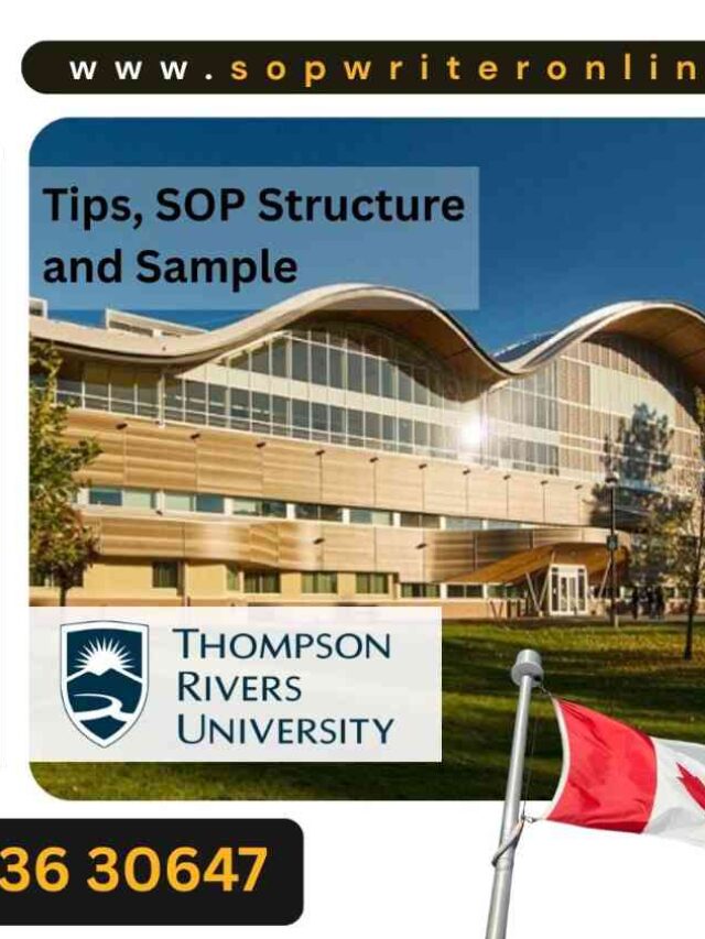 SOP for Thompson Rivers University – Guidelines & Sample