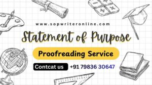 SOP Proofreading Services | Why Reviewing Your SOP Is as Important as Writing It