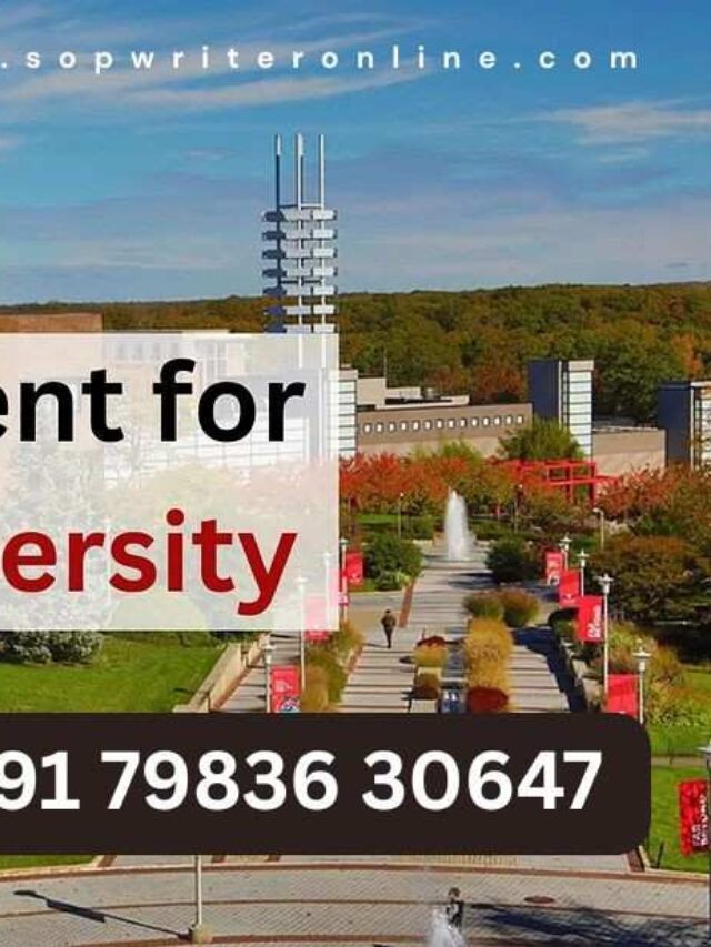 Personal Statement for Stony Brook University | SOP Sample