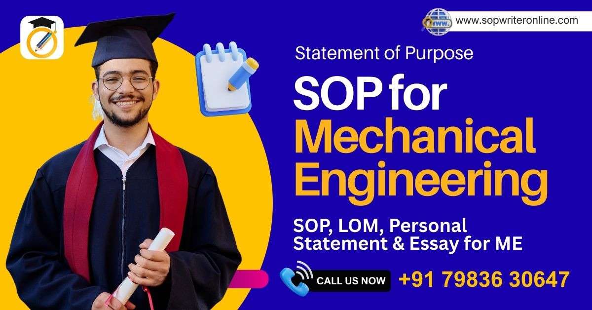 SOP for Mechanical Engineering | Tips, Guidelines & Best SOP Writing Service