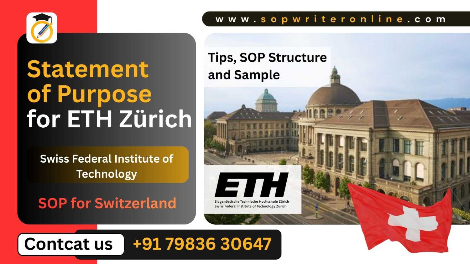 SOP for Swiss Federal Institute of Technology | SOP for Switzerland