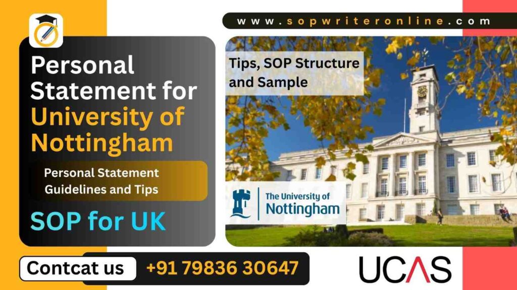 UniversityofNottinghamPersonalStatement-1024x576 Personal Statement for University of Nottingham | Guide and Sample
