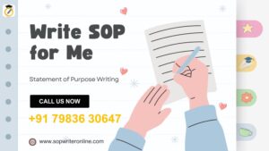Write SOP for Me | Why a Professional SOP Writer Matters More Than Any SOP Writing Tool
