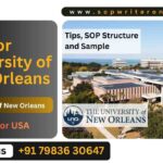 SOP for University of New Orleans | SOP for USA Sample