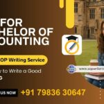 SOP for Bachelor of Accounting | Best SOP Writing Service