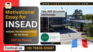 Essay for INSEAD | Motivational Essay for INSEAD France