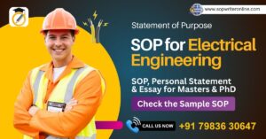 SOP for Electrical Engineering | Sample SOP | USA, UK, Australia etc.