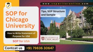 SOP for Chicago University | SOP Writing Sample