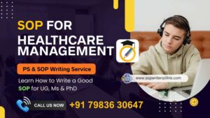 SOP for Healthcare Management | Best SOP Writing Services