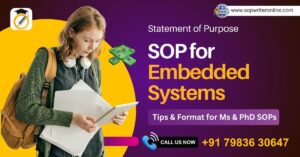 SOP for Embedded Systems | Best SOP Writing Service