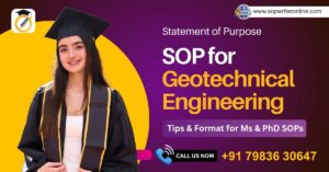 SOP for Geotechnical Engineering – Best SOP Writing Services