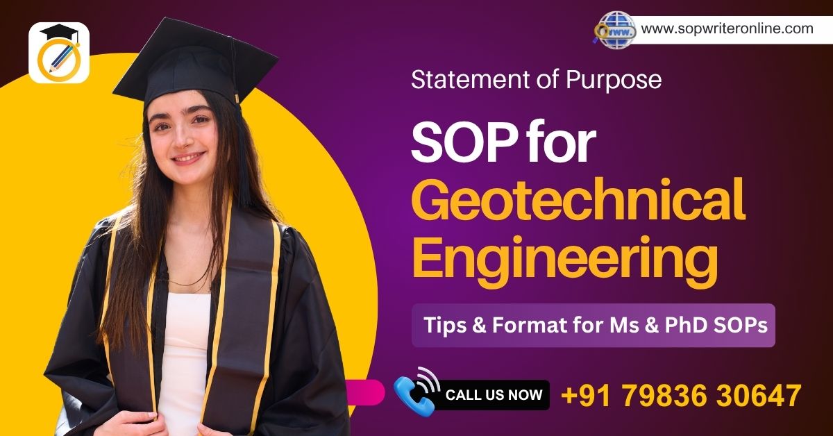 SOP for Geotechnical Engineering – Best SOP Writing Services SOP for Geotechnical Engineering – Best SOP Writing Services