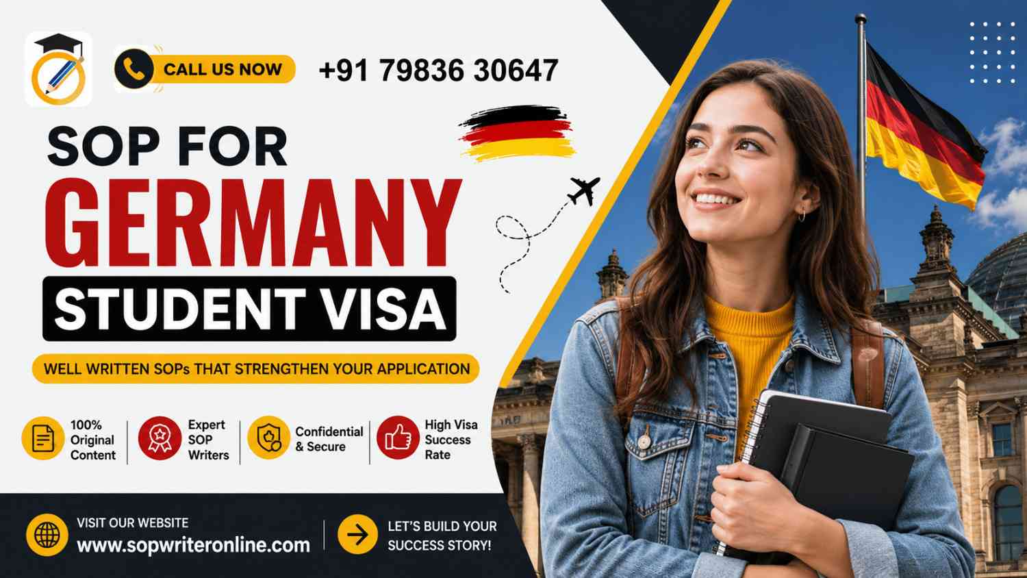 SOP for Germany Student Visa | Best Visa SOP Writing Services