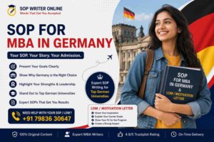 SOP for MBA in Germany | Motivation Letter Guide