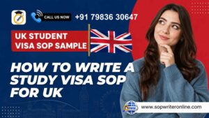 SOP for UK Student Visa – Everything You Need to Know (And How to Write One That Actually Works)