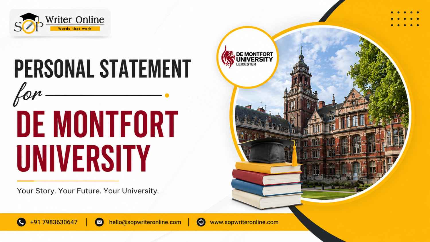 Personal Statement for De Montfort University | Best SOP Help