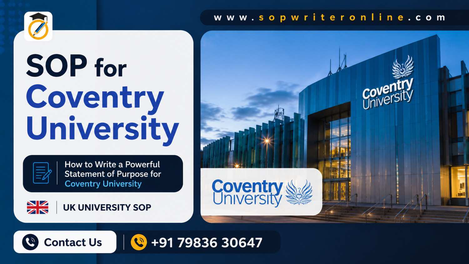 SOP for Coventry University | Best SOP for UK