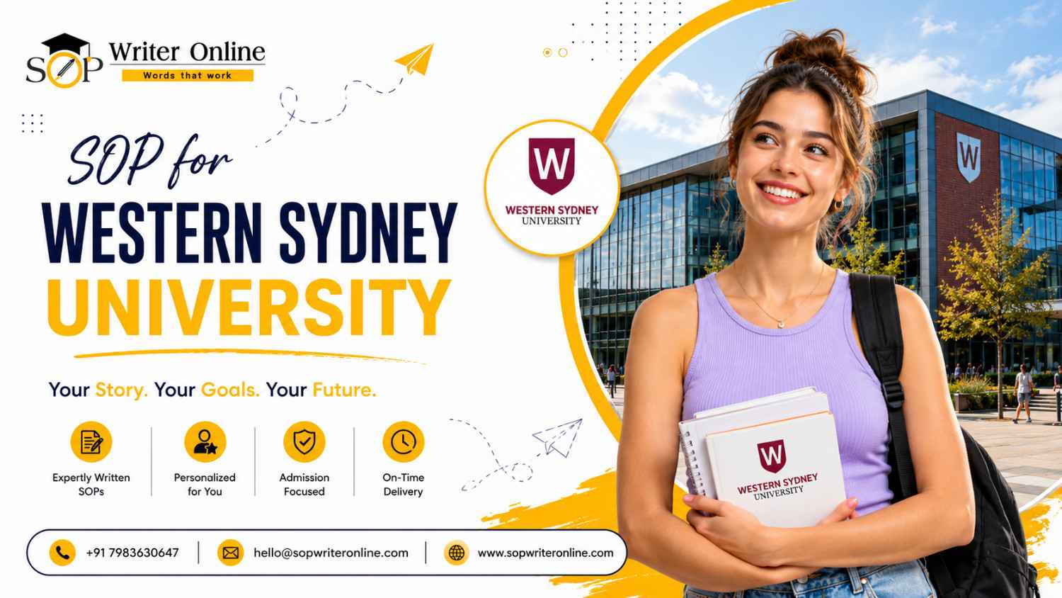 SOP for Western Sydney University — A Complete Guide to Writing a Statement of Purpose That Gets You Noticed
