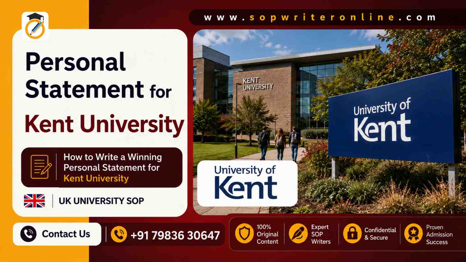 Kent University Personal Statement | Complete SOP Guide