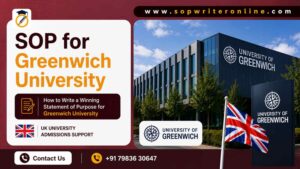 SOP for Greenwich University | Best SOP Writing for UK
