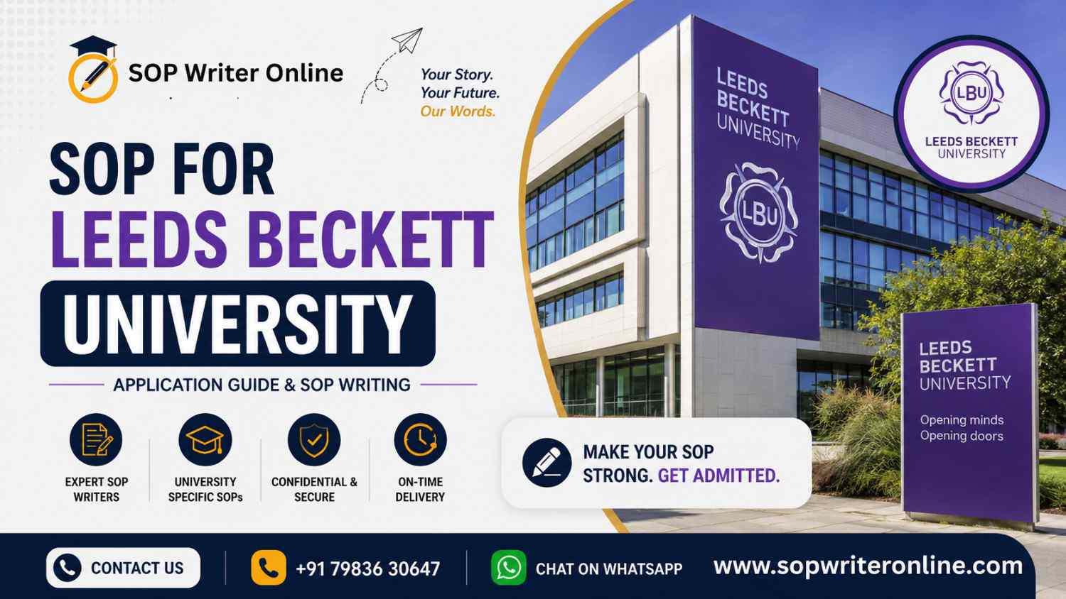 SOP for Leeds Beckett University | Complete Guide to Write a Winning Statement of Purpose