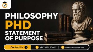Philosophy PhD Statement of Purpose | SOP for PhD in Philosophy