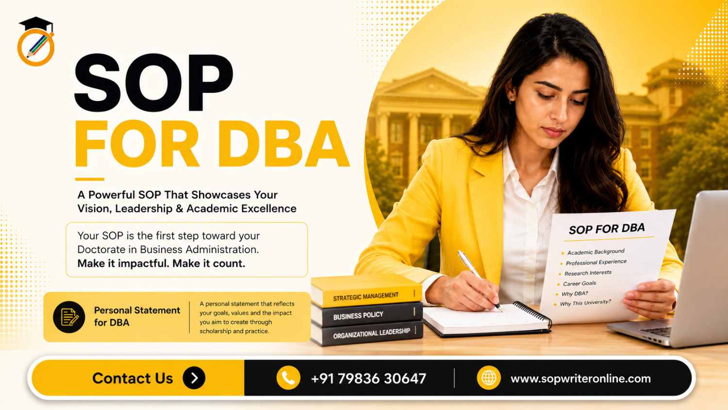 SOP for DBA | DBA Personal Statement Guide SOP for DBA | DBA Personal Statement Guide