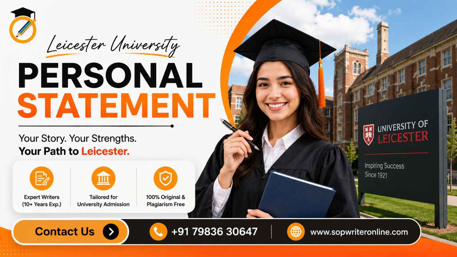 Leicester University Personal Statement | Best SOP Writing