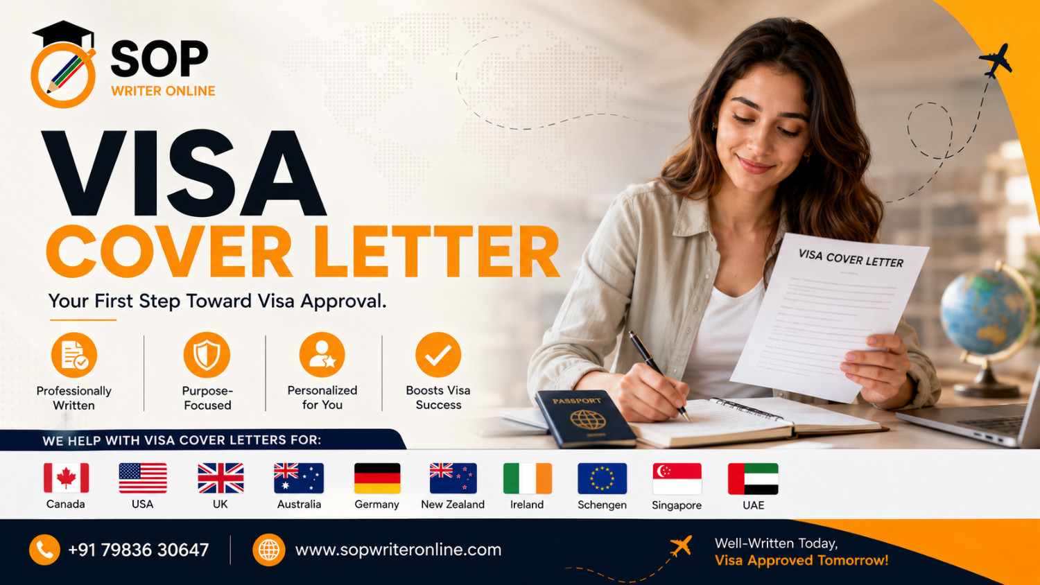 Visa Cover Letter | How to Write One with Country-Specific Samples