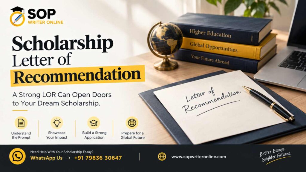 Scholarship Letter of Recommendation – A Complete Guide to Writing One That Works