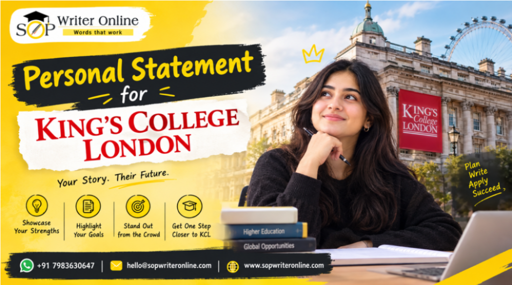 Personal Statement for King’s College London: Complete Writing Guide