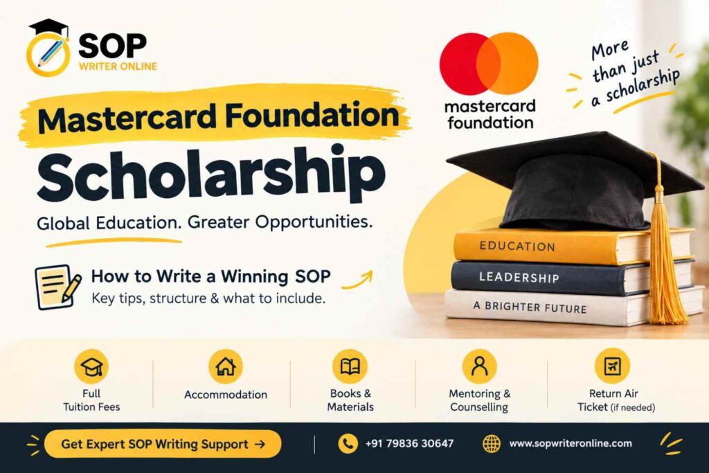 Mastercard Foundation Scholarship – How to Write a Winning SOP (Statement of Purpose)