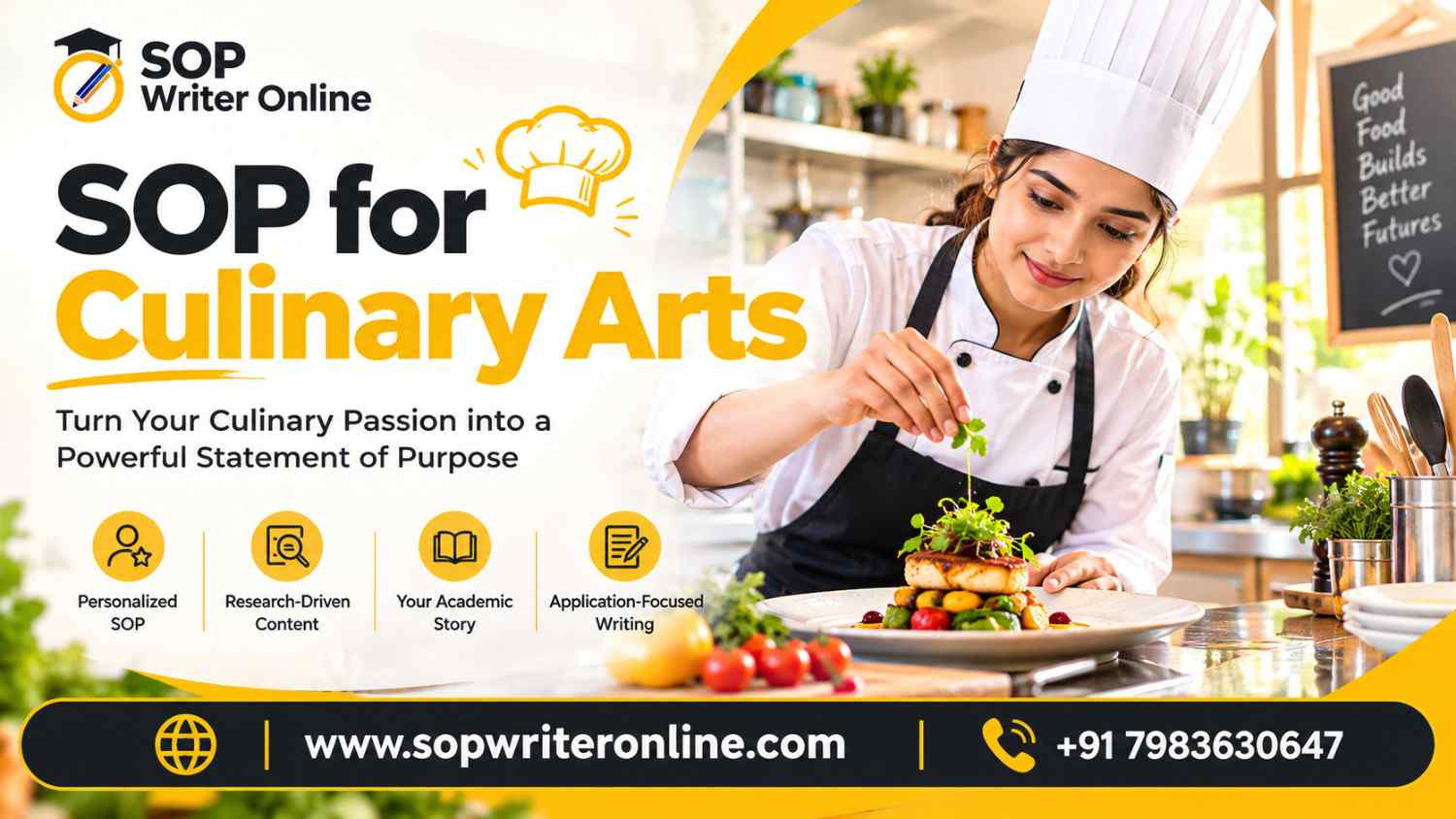 SOP for Culinary Arts | Complete SOP Guide