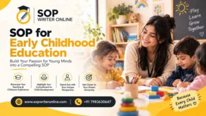SOP for Early Childhood Education: Courses & Universities