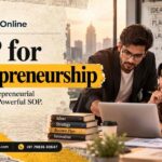 SOP for Entrepreneurship: How to Write a Winning Statement of Purpose