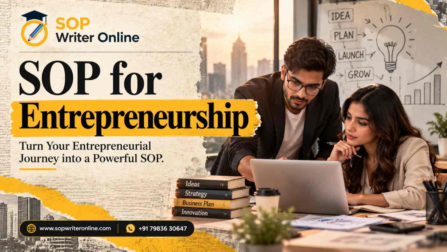 SOP for Entrepreneurship: How to Write a Winning Statement of Purpose