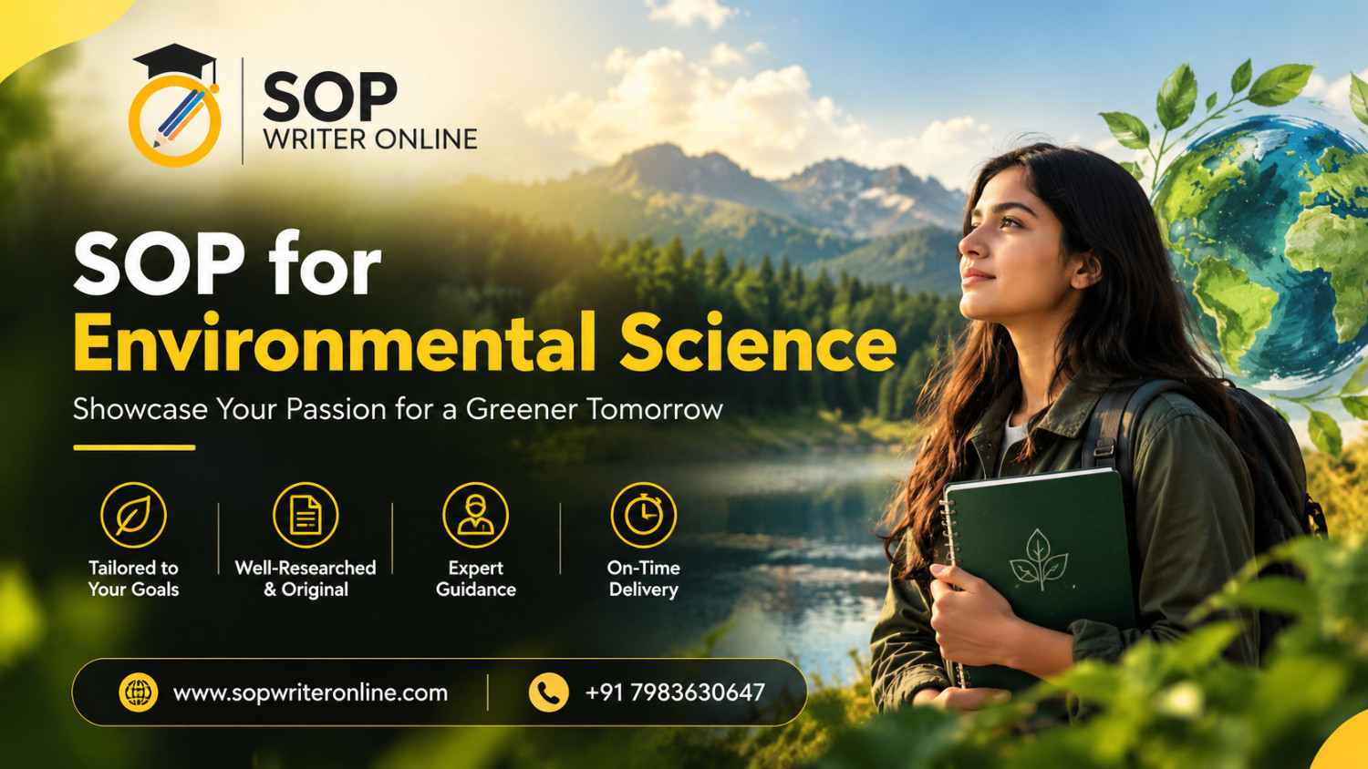 SOP for Environmental Science: Personal Statement Format, Tips and Top Universities